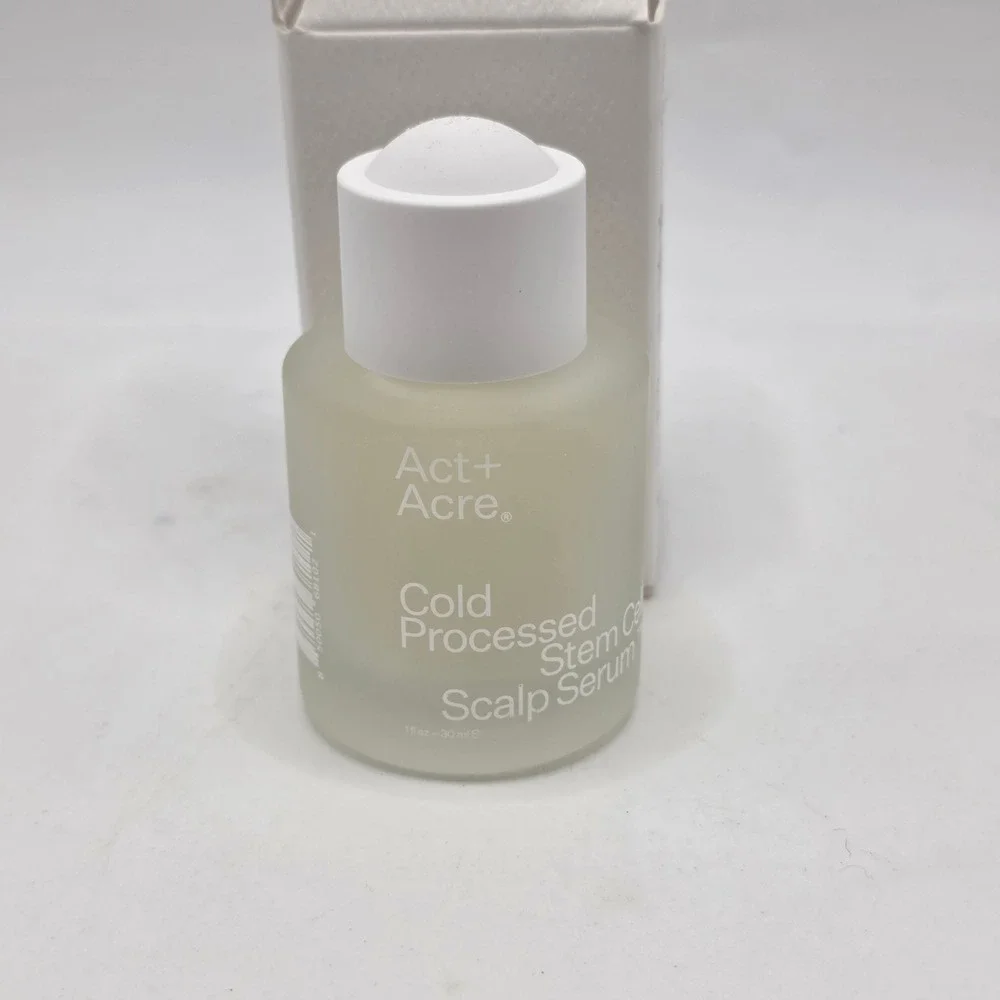 Act+Acre Cold Processed Stem Cell Scalp Serum 1oz 30ml Hair Growth Treatment - Picture 4 of 5